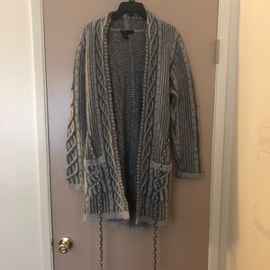 BCBGMAXAZRIA Long Cardigan Sweater